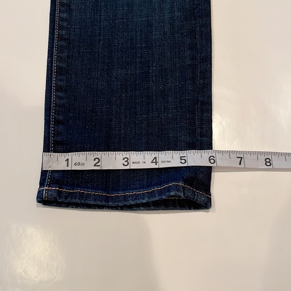 7 For All Mankind The Slim Cigarette Mid Rise Size 28 - Picture 6 of 16